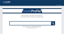 Desktop Screenshot of intelliprofile.com
