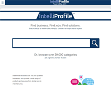 Tablet Screenshot of intelliprofile.com